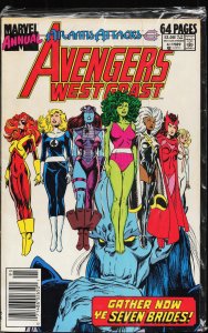 Avengers West Coast Annual #4 (1989)