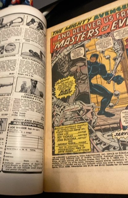 The Avengers #54 (1968)new masters of evil