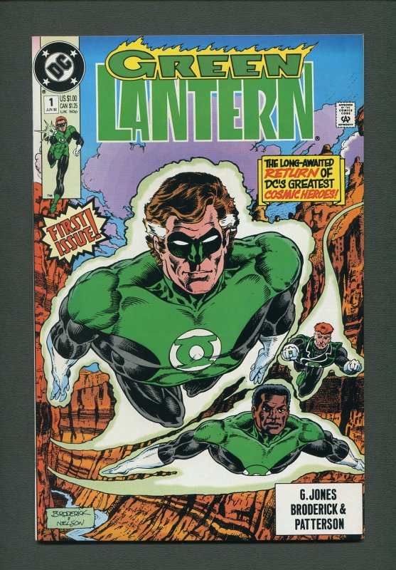 Green Lantern #1 / 9.6 NM+ (2nd Series)  June 1990