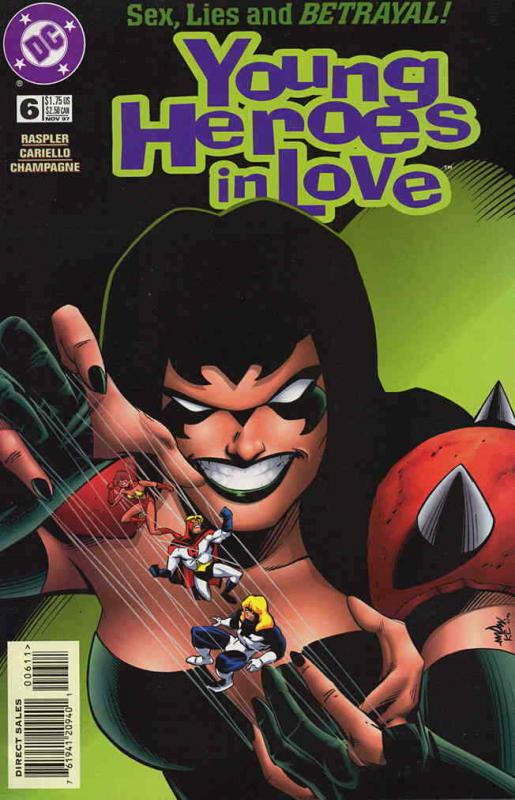 Young Heroes in Love #6 VF/NM; DC | save on shipping - details inside