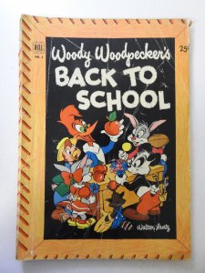 Woody Woodpecker Back to School #1 (1952) FR/GD Condition see desc