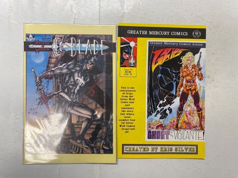 5 CONTINUITY comic book Urth 4 #1 2 Blade #2 Grips #5 6 39 KM41