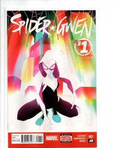 Marvel Comics Spider-Gwen #1 (2015) Robbi Rodriguez Cover and Art