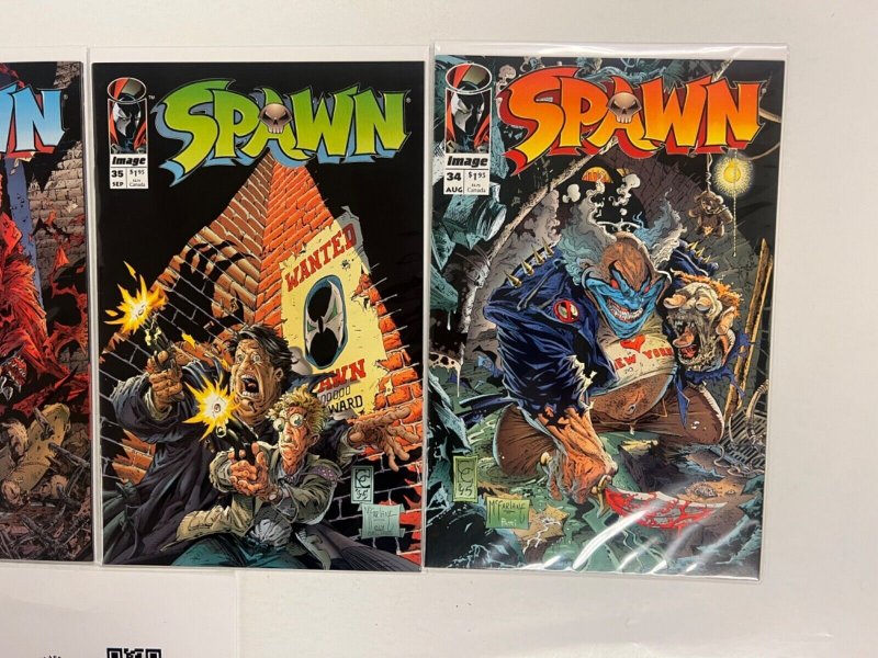 4 Spawn Image Comic Books # 34 35 36 37 34 JS41