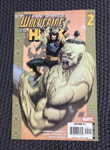 2006 ULTIMATE WOLVERINE VS HULK #2 SIGNED by Len Wein w/ COA #39/50 NM- 9.2
