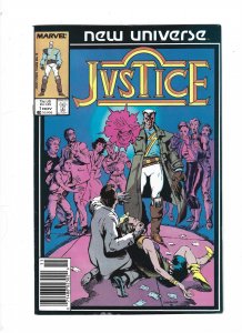 Justice #1 through 7 Newsstand Edition (1986)