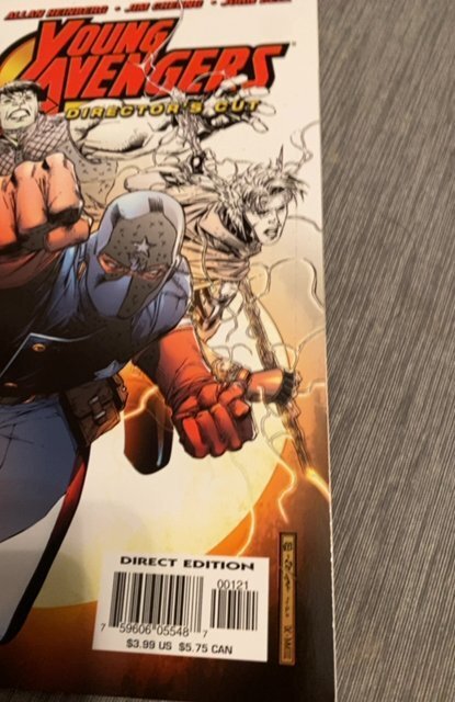 Young Avengers #1 Directors Cut ? 1st App Kate Bishop Hulkling VF/NM copy!!