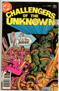 CHALLENGERS of the UNKNOWN #83, FN/VF, Swamp Thing, 1977, more DC in store