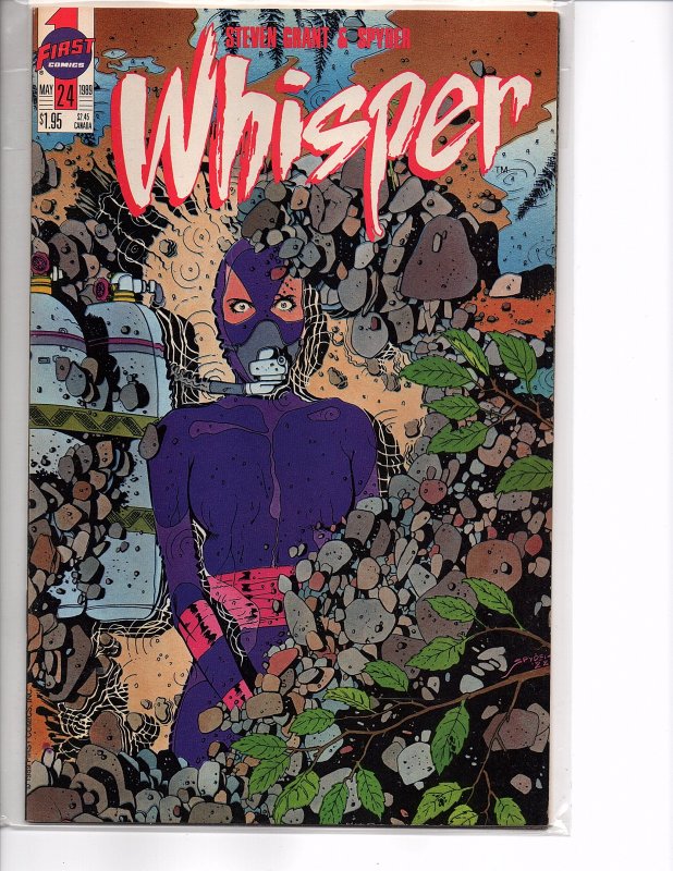 First Comics Whisper #24, 25 & 26 (1989) Steven Grant Bruce Timm NM