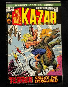 Astonishing Tales #12 Ka-Zar 2nd Man-Thing!