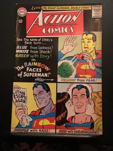 Action Comics #317 (1964) Wow! Multicolored Superman hi grade! VF-