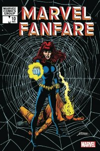 Marvel Fanfare #10 24 x 36 Poster by George Perez NEW ROLLED Black Widow