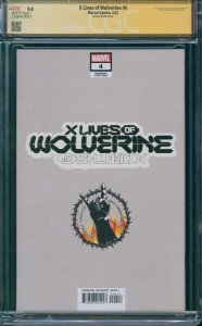 2x X Lives of Wolverine #4 CGC 9.8 Granov Sketch Cover & Granov Virgin Edition