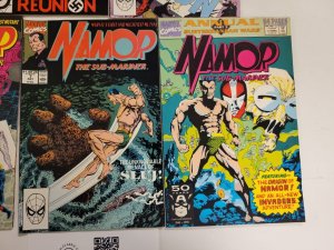 5 Namor Marvel Comic Books #3 7 10 11 1 Annual 88 TJ28