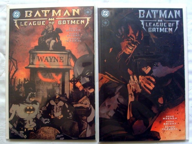Batman: League of Batmen #1 & #2 Complete Set LOT of 2 (2001, DC)