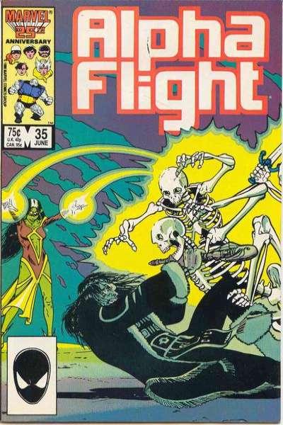 Alpha Flight (1983 series) #35, NM- (Stock photo)