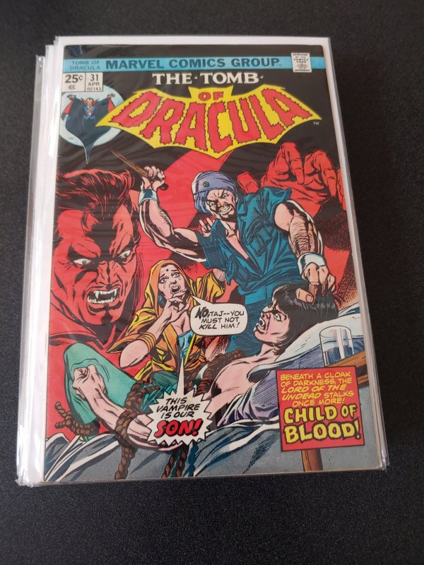 THE TOMB OF DRACULA #31 HIGH GRADE