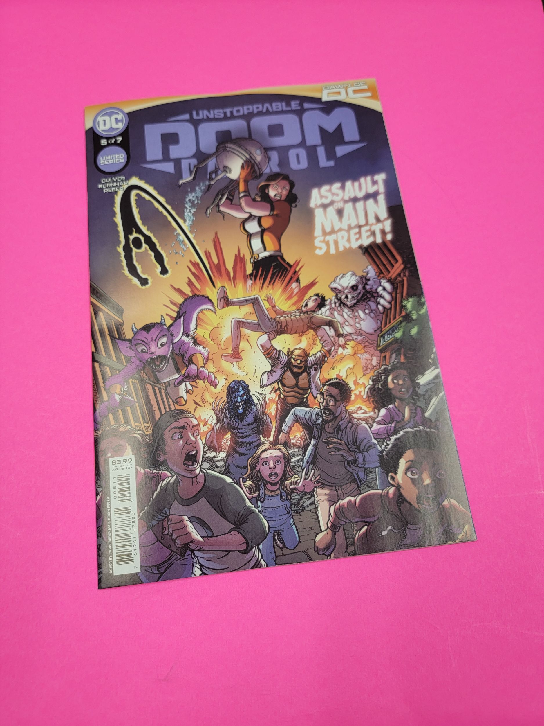 2023 Unstoppable Doom Patrol 5 new issue see inside Comic Books