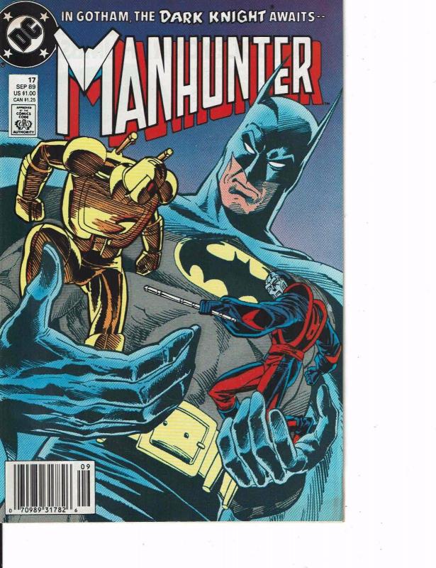 Lot Of 2 DC Comic Books Shadow of the Bat #0 and Manhunter #17  ON2