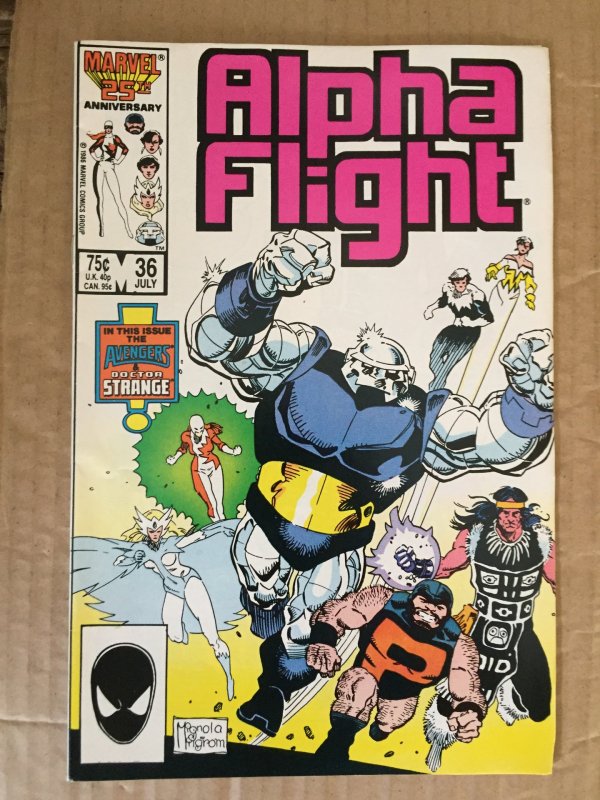 Alpha Flight #36 (1986)