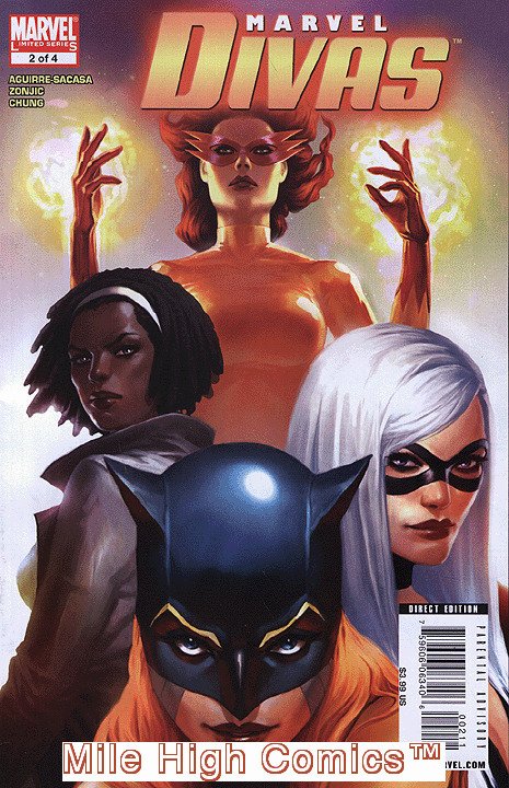 MARVEL DIVAS (2009 Series) #2 Fair Comics Book