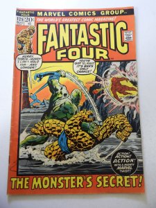 Fantastic Four #125 (1972) VG Condition ink on front & back cover