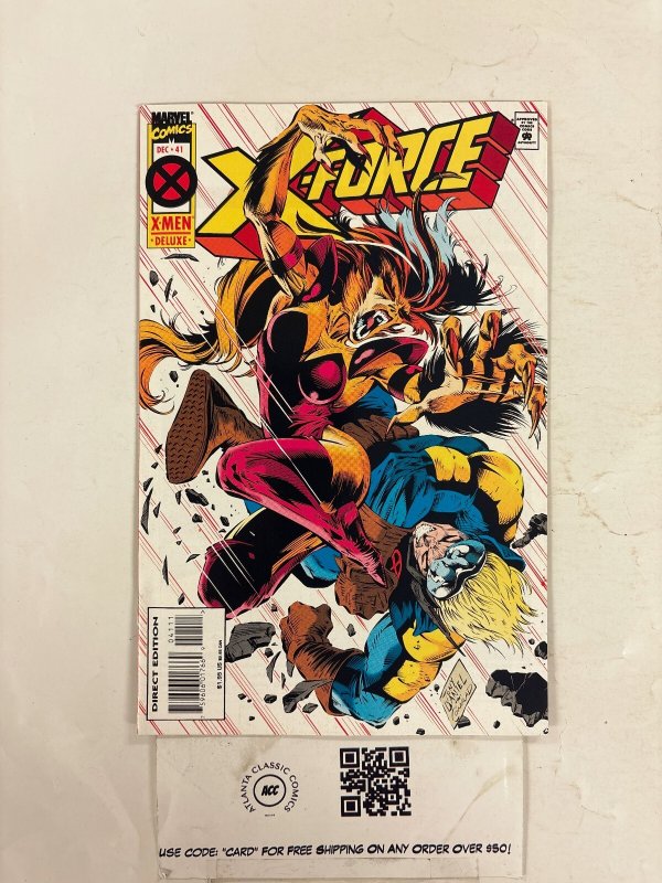 X-Force #41 NM Marvel Comic Books Cannonball Cable Shatterstar Domino 16 HH114