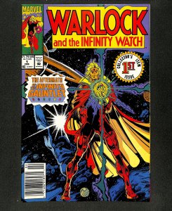 Warlock and the Infinity Watch #1 Newsstand Variant