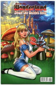 GRIMM FAIRY TALES Down the RABBIT HOLE #4 A, NM, 2013, Wonderland, more in store