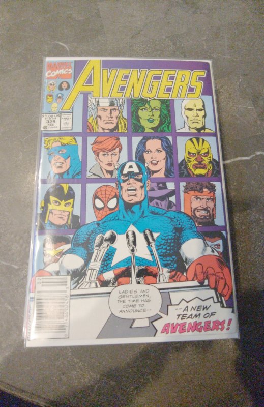 The Avengers #329 (1991)