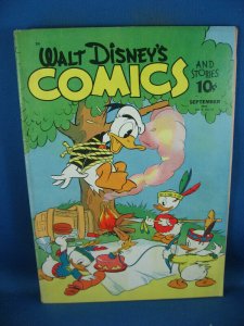 WALT DISNEY COMICS STORIES 24 F 1942 MICKEY MOUSE FLYING GAUCHITO