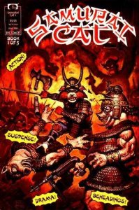 Samurai Cat   #1, VF+ (Stock photo)