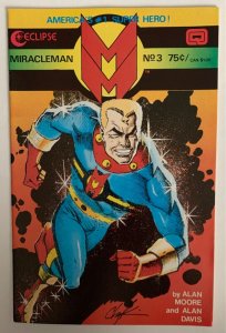 (1985) Eclipse Comics MIRACLEMAN #3! Alan Moore!