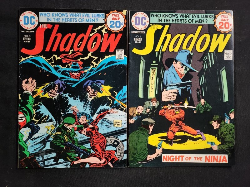 Shadow 12PC #1-12 - Complete Set /Dennis O'Neil & Mike Kaluta (7.0/7.5) 1973