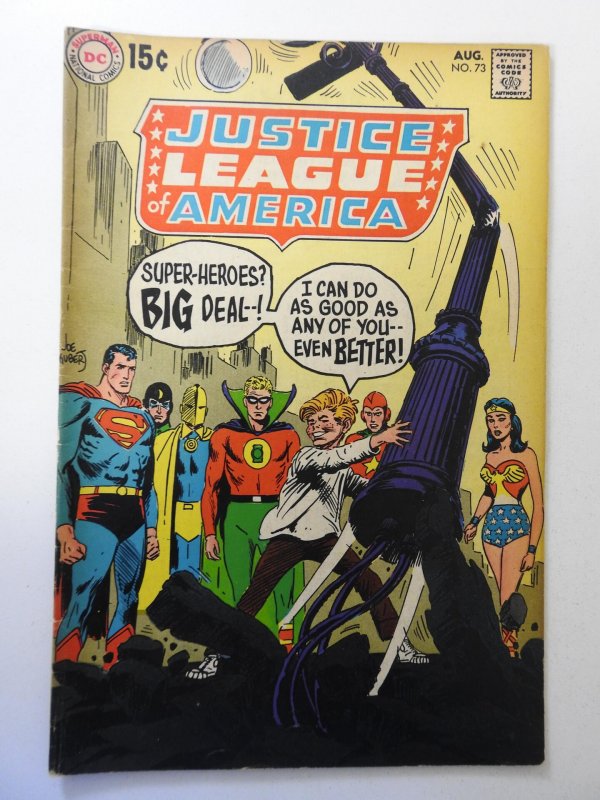 Justice League of America #73 (1969) FN- Condition!