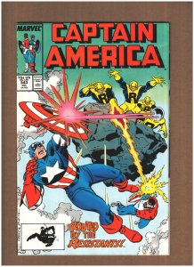 Captain America #343 Marvel Comics 1988 Mark Gruenwald VF/NM 9.0