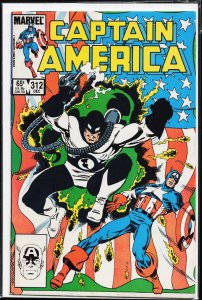 Captain America #312 (1985) Captain America [Key Issue]