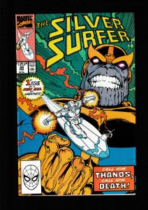 Silver Surfer #34 (1990) VFN/NM / JIM STARLIN & RON LIM / THANOS