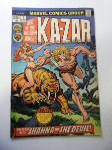 Ka-Zar #2 (1974) FN- Condition MVS Intact