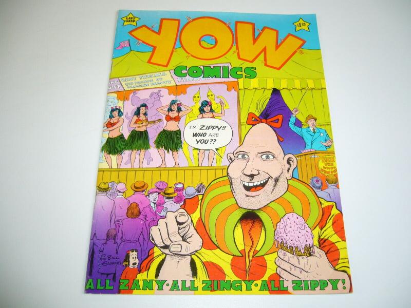 Yow #1 FN (1st) print ZIPPY THE PINHEAD bill griffith 1978 LAST GASP underground