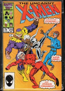 The Uncanny X-Men #215 (1987) X-Men