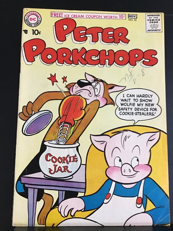 Peter Porkchops #52 (1957)K. Early Silver Age