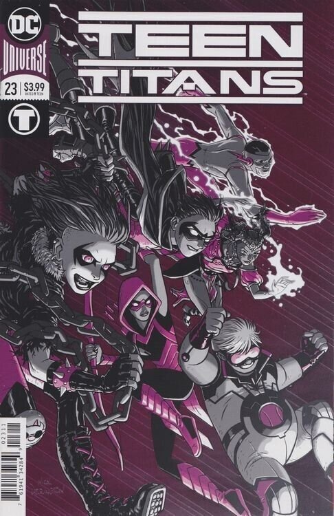 Teen Titans Volume 6 #23  DC Comics Regular Cover Foil Cover Very Fine
