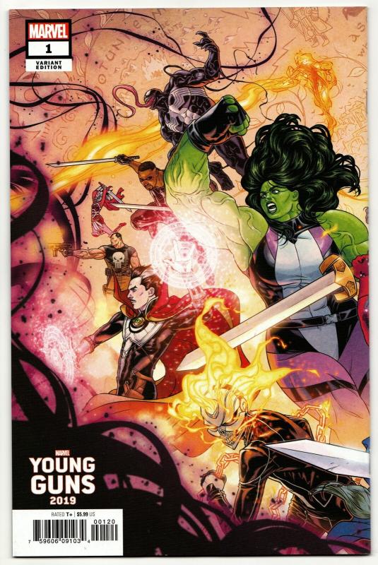 War Of The Realms #1 Dauterman Wraparound Young Guns Variant (Marvel, 2019) NM