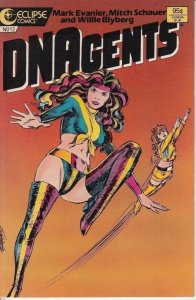 THE NEW DNAGENTS #12, VF/NM, Eclipse Comics 1985 1986  more Indies in store