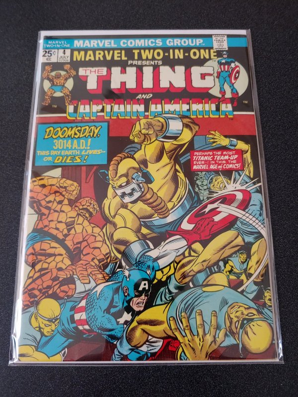 MARVEL TWO-IN-ONE #4 HIGH GRADE