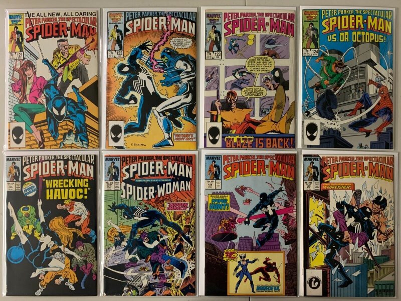 Peter Parker Spectacular Spider-Man comics #121-190 + 2 annual 48 diff (1986-92)