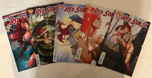 *Red Sonja (2013 Dynamite) 1fvf, 1fn, 2-8, 1973 all vf/better