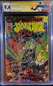 ??️ Spider-Man Maximum Clonage Omega CGC SS 9.8 Sketch By Sam De La Rosa ?