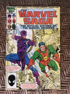 The Marvel Saga The Official History of the Marvel Universe #15 (1987)